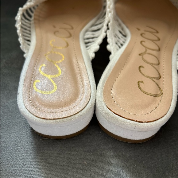 Ccocci Monaco White Raffia Mule 6.5 - Picture 8 of 8